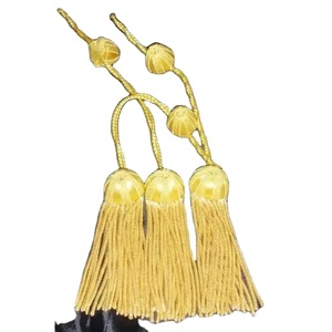 OEM Tam Tassel dans les lingots d'or et d'argent Nouveau design fait à la main Mini Tassel du Pakistan Custom Tam Bullion Tassel - Product Image 1