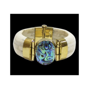 Hammered <b>Copper</b> Tribal <b>Bangles</b> Fabric Wrapped <b>Bangles</b> with Zardozi Work Indian Handcrafted <b>Bangles</b> - Product Image 3