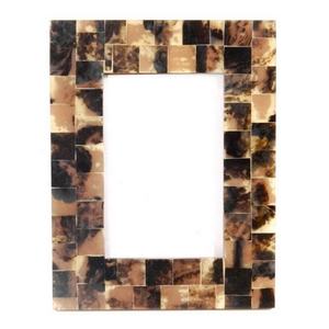 High Selling Wooden & Resin Photo Frame Modern Bamboo Wood Chips Picture Frame Large Wall <b>Mirror</b> Frame by Axiom Home Accents - Product Image 6