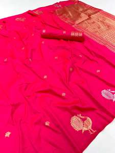 Malhar Festival Collection Banarasi Silk Saree elegante y formal para el mercado mayorista en Kolkata Ropa india y pakistaní - Product Image 2