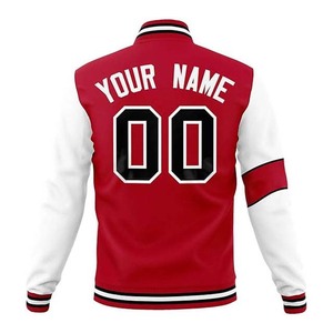High Quality Adult Youth - Personalized Lightweight Bomber Coat with Stitched Text Logo College <b>Baseball</b> <b>Jacket</b> <b>For</b> <b>Men</b> - Product Image 5