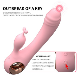 Vibrador Conejo Mejorado con Vibración de Ráfaga de un Solo Botón, Masajeador para Adultos - Product Image 2