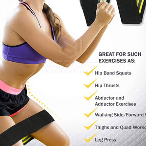 Bandas circulares de cadera unisex personalizadas OEM Bandas circulares de cadera de alta calidad Bandas circulares de cadera para yoga - Product Image 3