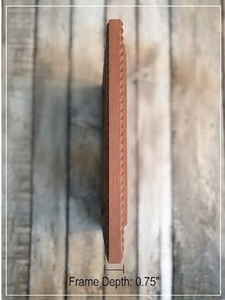 Wood Photo <b>Frame</b> Rectangular 5x7 Inch Opening Classic <b>Design</b> Vertical <b>Wall</b> Mount - Product Image 4