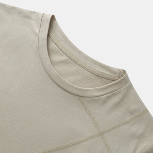 Ropa de marca personalizada para hombre, camiseta atlética ajustada, nuevo diseño, ropa para hombre, camiseta sólida de manga corta para ropa informal - Product Image 6