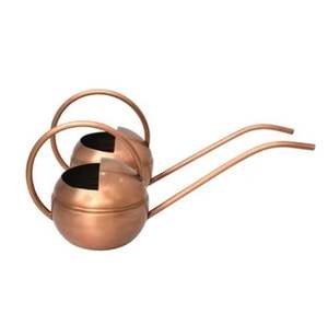 Iron Round Watering <b>Can</b> Purple Colour with Stylish Look Handle Elegant <b>Water</b> <b>Cans</b> Smart Sprinkler Gardening Accessory Decorative - Product Image 3