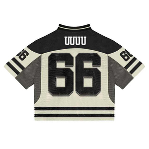 OEM Service Now Available Adjustable Rate Durable Quality Short Quick Dry UV Protection Loose Fit American Football Jersey - Product Image 3
