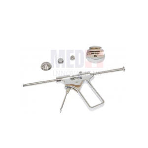 Jeringas manuales universales de acero inoxidable (10ml y 20ml) para liposucción Inyección de grasa Estándar DE SEGURIDAD MOL - Product Image 1