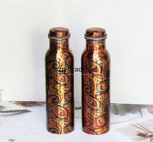 Tradebyd Wide Perfect Copper Bottle for Hiking Trips and Outdoor Fun Plastic Drinkware - Product Image 5