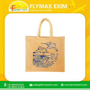 Sacs à provisions 100% naturels faits à la main en tissu de jute motif rayé à la mode respectueux de la terre et élégants en vente - Product Image 3