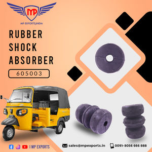 Produit de marque indienne Amortisseur en caoutchouc 3 roues pièce de rechange à vendre à un prix abordable - Product Image 2