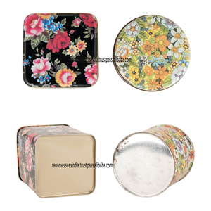 กล่องเก็บชาโลหะพร้อมฝาปิดสำหรับตกแต่งห้องครัวหรือใช้ในชีวิตประจำวัน - Product Image 6