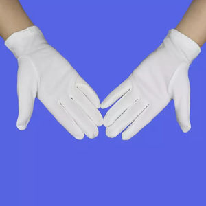 Gants maçonniques de haute qualité 100% coton avec broderie, couleurs et logo personnalisables, gants de sport respirants pour les francs-maçons - Product Image 1