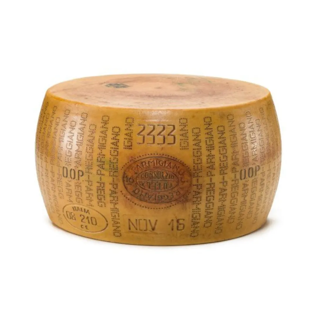 Parmigiano Reggiano 15 ay tüm tekerlek 38 kg İtalyan sert peynir