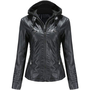 Chaquetas de cuero para ropa de hombre Chaquetas de hombre de calle principal de Pakistán Color negro Servicio OEM Nueva chaqueta de tendencias superiores de moda - Product Image 4