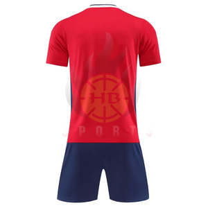 Vente chaude Maillot de football Maillot de football Vêtements de sport Votre propre logo Prix de gros Uniformes de football haute performance - Product Image 2