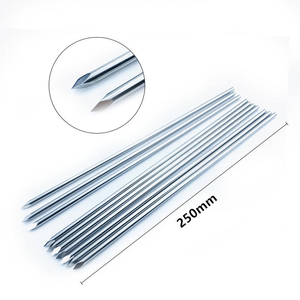 Fils de Kirschner orthopédiques cassés Fils de Kirschner en acier inoxydable à une extrémité Instruments chirurgicaux orthopédiques 10 pièces/ensemble - Product Image 1