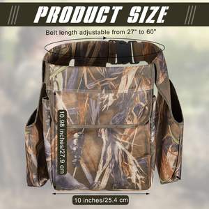 เสื้อกั๊กสำหรับล่าสัตว์ ขนาดใหญ่ ความจุเยอะ พร้อมกระเป๋า 12 ช่อง และสายรัดปรับได้ เหมาะสำหรับการล่าสัตว์ด้วยนกเหยี่ยว - Product Image 1