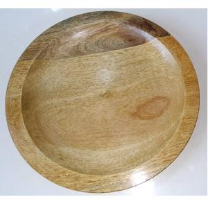 Tazón de Madera de Mango de Tendencia, Acabado Transparente, Diseño Único Hecho a Mano con Pulido, Tazón para Servir Masa para Uso en el Hogar, Hoteles y Restaurantes - Product Image 5