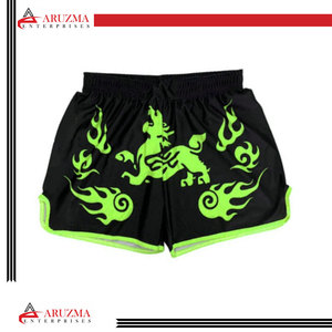 กางเกงต่อสู้สำหรับผู้ชายและผู้หญิง,ชุดมวยสั้นสำหรับใส่แข่งขัน MMA กางเกงขาสั้นสำหรับผู้ชายและผู้หญิง - Product Image 5