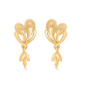 Pendientes de Perlas de Oro de 18k para Mujer, para Bodas y Fiestas, Estilo Cristiano - Product Image 2