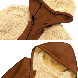 Sudadera Larga con Cremallera Completa para Mujer, Personalizable con Logotipo, Tejido Transpirable, Estilo Urbano, Marca Privada OEM - Product Image 4