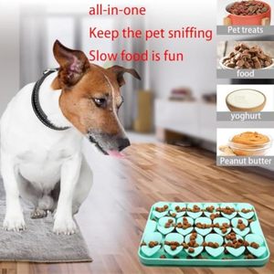 Alfombrilla de silicona para lamer gatos y perros, almohadilla de alimentación lenta antideslizante sin BPA, accesorio de enriquecimiento seguro para lavavajillas para mascotas - Product Image 5