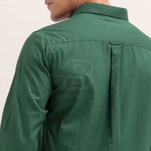 Chemise habillée 100 % coton respirante de haute qualité, fabrication usine, prix de gros, en promotion - Product Image 5