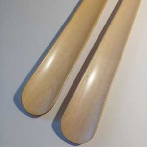 Calzador largo de madera personalizado de lujo para hoteles Diseño vintage con logotipo personalizado - Product Image 4