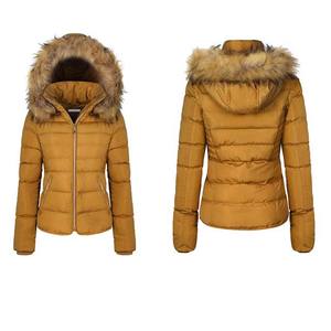 Chaqueta Acolchada de Invierno para Mujer, Marca Personalizada, Tejido Transpirable de Algodón y Poliéster, Cierre de Cremallera, para Exteriores, 2026 - Product Image 4