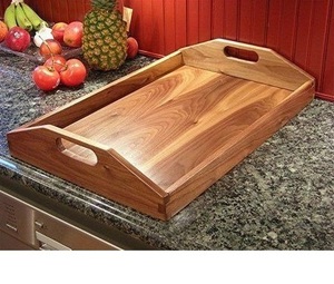 Bandeja de Madera para Todos los Días en un Formato Simple con Utilidad Funcional Ideal para Cocinas y Servicio de Buffet - Product Image 2