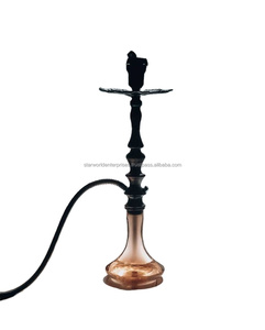 Hookah Shisha Pipa de agua Hookah Lounge pipa de fumar tabaco estilo turco hecho en La India - Product Image 1