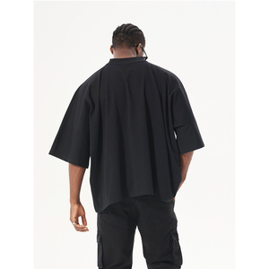 Camiseta Oversize de Corte Cuadrado - 100% Algodón 300 GSM de Alto Gramaje Liso - Product Image 6