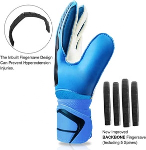 Nouveaux gants de gardien de but professionnel OEM gants de football professionnels pour enfants gants de gardien de but de football PU de haute qualité - Product Image 2