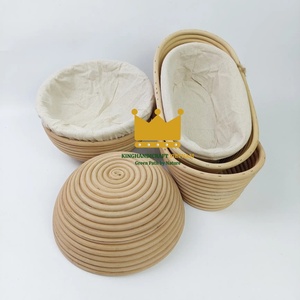 ตะกร้าหวายทำมือสำหรับพักแป้งขนมปังซาวด์ดู ขายส่ง - Product Image 4