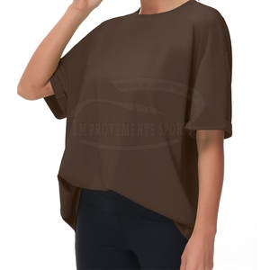 Ropa de calle Diseño personalizado Camisetas de mujer Estilo único Camisetas de mujer MOQ bajo Camisetas de mujer - Product Image 2