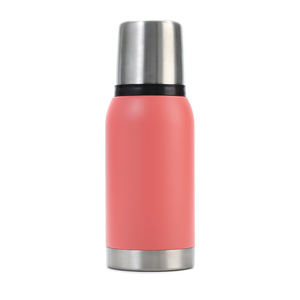 กระติกน้ำสุญญากาศสแตนเลสแบบกำหนดเองขนาด 1 ลิตร พร้อมฉนวนกันความร้อน 12-24 ชั่วโมง เป็นมิตรกับสิ่งแวดล้อมและพกพาสะดวกสำหรับใช้ในยิม - Product Image 1