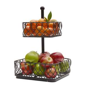 Panier de fruits en métal moderne de vente chaude conçu pour l'utilitaire de cuisine avec un beau travail de conception et de durabilité - Product Image 1