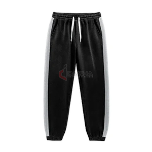 Pantalones de chándal de gimnasio para hombre personalizados | Joggers de Spandex de poliéster y algodón al por mayor con bolsillos y logotipo personalizado - Product Image 1