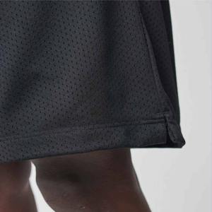 Shorts en maille personnalisés de haute qualité pour hommes Shorts de basket-ball en maille double couche Shorts en maille noirs d'été - Product Image 6