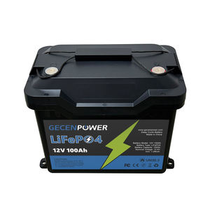 แบตเตอรี่เรือไฟฟ้า12.8V LifePO4 100Ah ชาร์จได้พร้อมระบบความปลอดภัยในตัวสำหรับการใช้งานพลังงานทะเล - Product Image 2