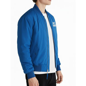 Chaqueta Bomber de Invierno para Hombre al por Mayor, Logotipo Personalizado en la Parte Delantera, Resistente al Viento, Transpirable, Alta Calidad, Precio - Product Image 3