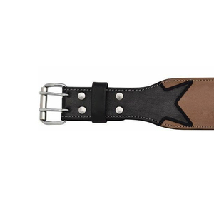 เข็มขัดคาดเอวสำหรับยิมเข็มขัดหนังวัวแบบพรีเมี่ยม4 "ปรับแต่งโลโก้ได้สำหรับฝึกออกกำลังกายยกน้ำหนักอุปกรณ์ฟิตเนส - Product Image 5