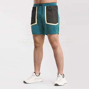 Short en maille vierge de haute qualité personnalisé pour hommes basket-ball vierge été cordon extérieur imperméable respirant short en maille - Product Image 1