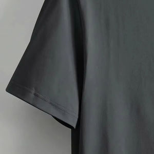 Camiseta de algodón 100% de verano para hombre, estampado gráfico minimalista, ropa de calle transpirable ecológica, Manga corta informal para uso diario - Product Image 1