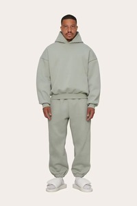 Hot Selling <b>Men's</b> Winter Hoodies Sweatshirts 100% Cotton Casual Fashion Regular Sleeve Solid Hooded Collar Manufacture Wholesale - Product Image 5