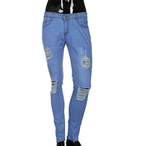 Jeans en denim coupe droite taille moyenne surdimensionné personnalisés de haute qualité pour hommes, pantalon skinny respirant, vente en gros disponible - Product Image 1