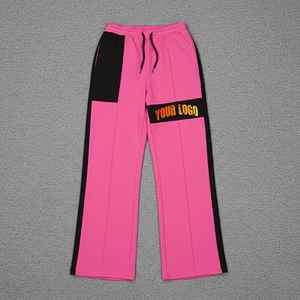 Vente en gros Pantalon de survêtement d'hiver écologique pour femmes en polyester/coton mélangé de haute qualité 450GSM taille élastique pleine longueur - Product Image 1