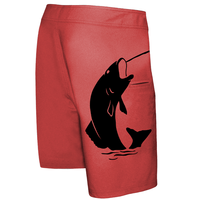 Shorts de plage pour hommes de haute qualité, shorts de pêche personnalisés, shorts de bain en polyester, maillots de bain sublimés unis 2026