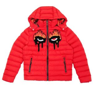 Blousons à bulles personnalisés, logo et designs OEM, blouson matelassé pour homme, blouson matelassé avec capuche amovible - Product Image 4